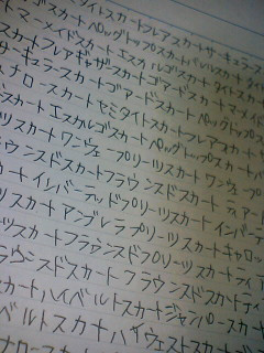�X�J�[�g�̖��Oorz